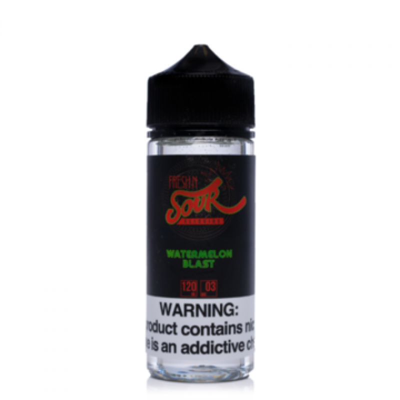 Fresh N Sour, Watermelon Blast, 120ml