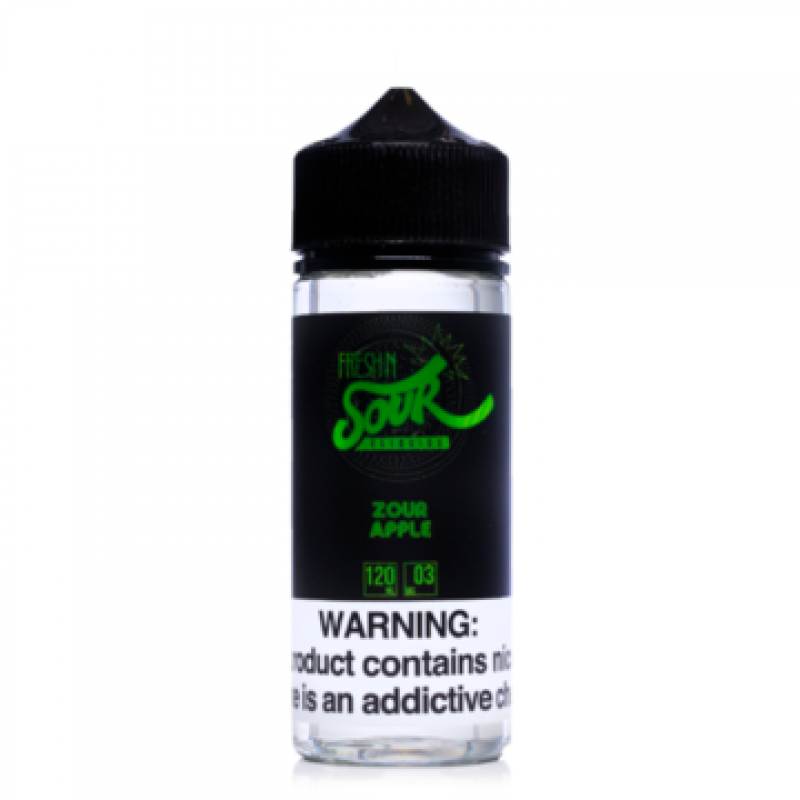 Fresh N Sour, Zour Apple, 120ml