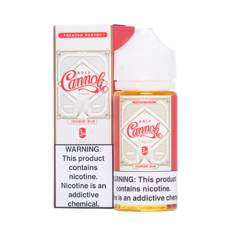 Holy Cannoli, Strawberry Cream, 100ml