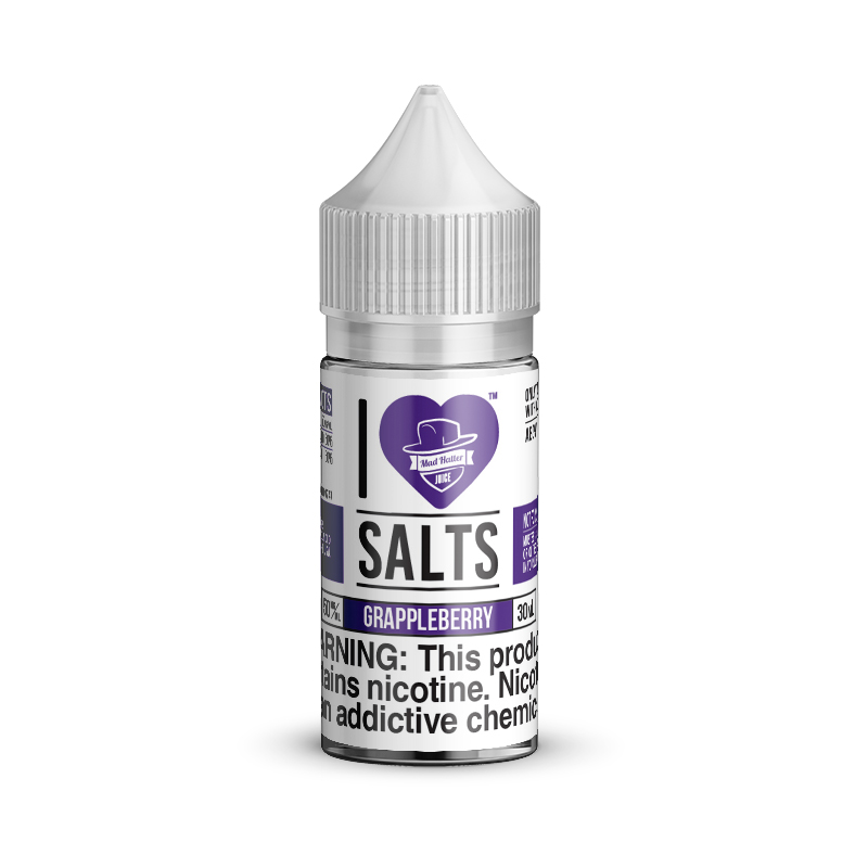 I Love Salts, Grappleberry, 30ml