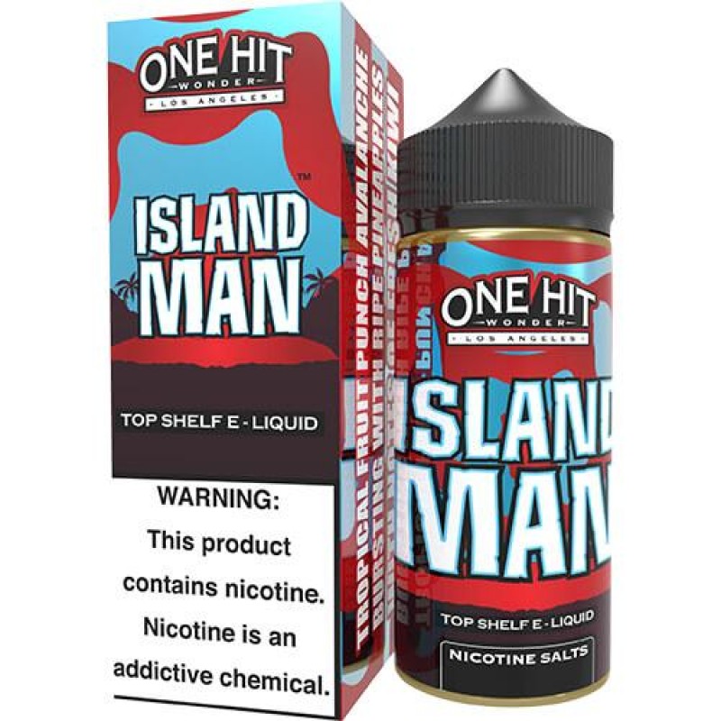 One Hit Wonder E-Liquid, Island Man, 100mL
