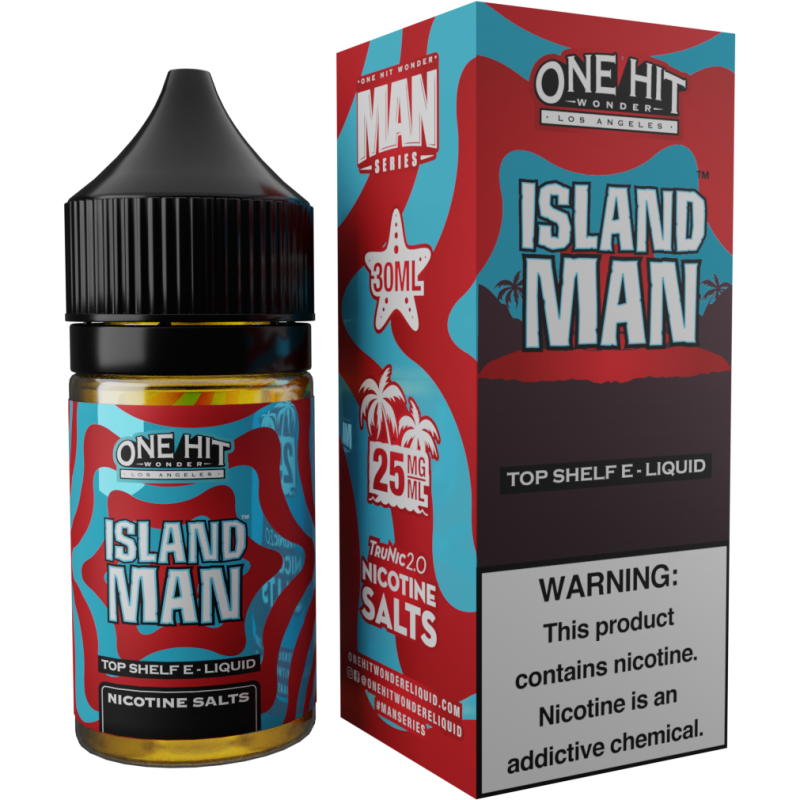 One Hit Wonder Salts, Island Man, 30mL