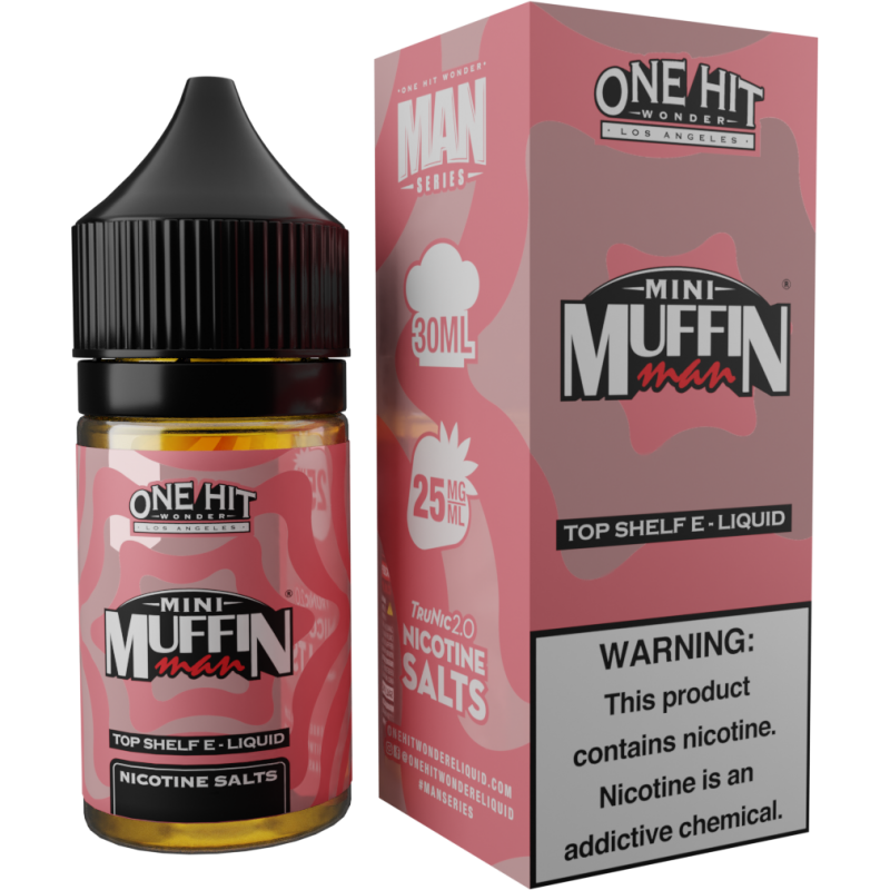 One Hit Wonder Salts, Mini Muffin Man, 30mL